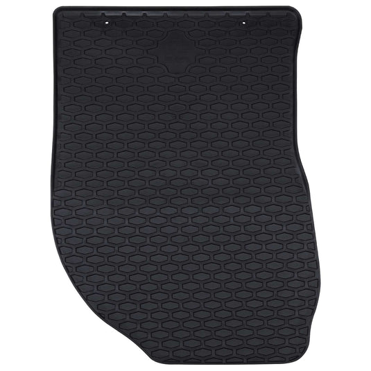 Vidaxl autobodemmat 4 pcs zwart rubber