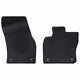 Vidaxl autobodemmat 2 pcs zwart rubber