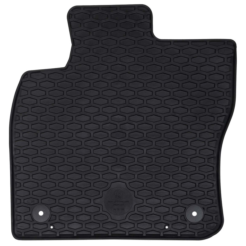 Afbeelding laden in galerijviewer, Vidaxl autobodemmat 2 pcs zwart rubber
