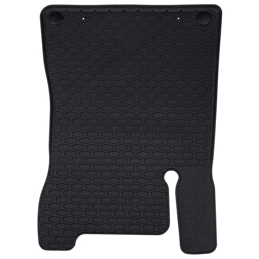 Vidaxl autobodemmat 4 pcs zwart rubber