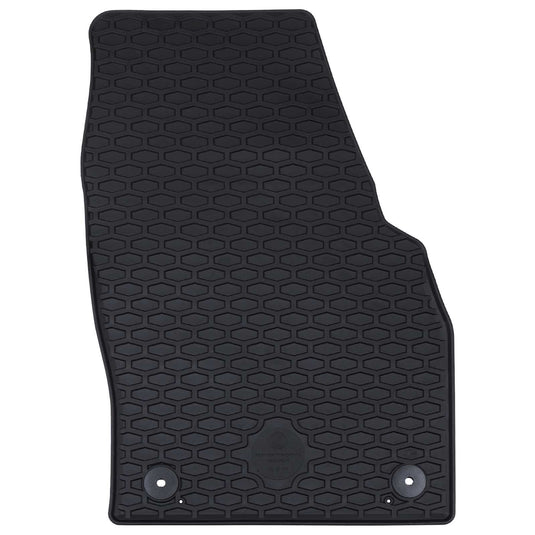 Vidaxl autobodemmat 4 pcs zwart kamiq , scala rubber