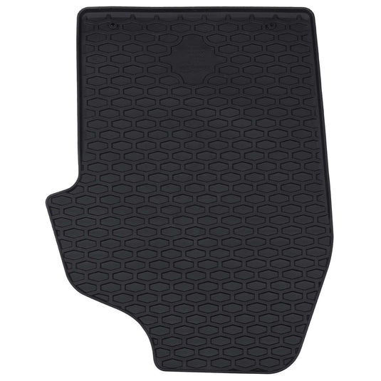 Vidaxl autobodemmat 3 pcs zwart tpe