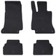 Vidaxl autobodemmat 4 pcs zwart tpe