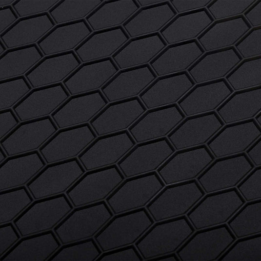 Vidaxl autobodemmat zwart rubber