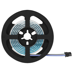 Vidaxl led-strip 2 pcs zwart en transparant 1200 mm koper en kunststof