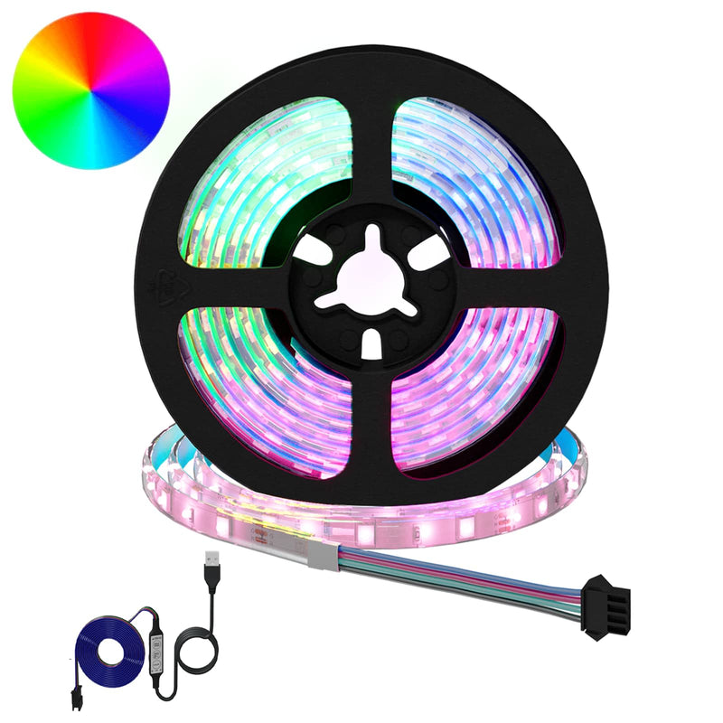 Afbeelding laden in galerijviewer, Vidaxl led-strip 2 pcs zwart en transparant 1700 mm koper en kunststof

