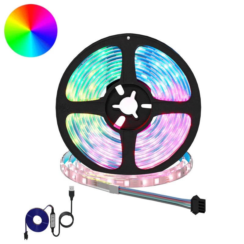 Afbeelding laden in galerijviewer, Vidaxl led-strip 2 pcs zwart en transparant 2500 mm koper en kunststof
