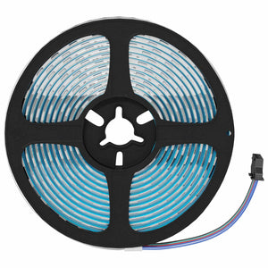 Vidaxl led-strip 2 pcs zwart en transparant 3000 mm koper en kunststof