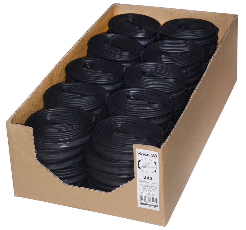 Afbeelding laden in galerijviewer, Continental race 28 s42 tube ((50 workshop packaging)
