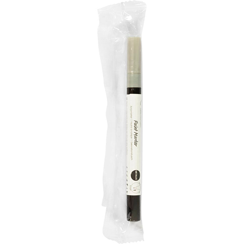 Afbeelding laden in galerijviewer, Https: www.cchobby.nl decoratieve-stift-metallic-lijndikte-0-7-mm-extra-fijn-zilver-1-stuk
