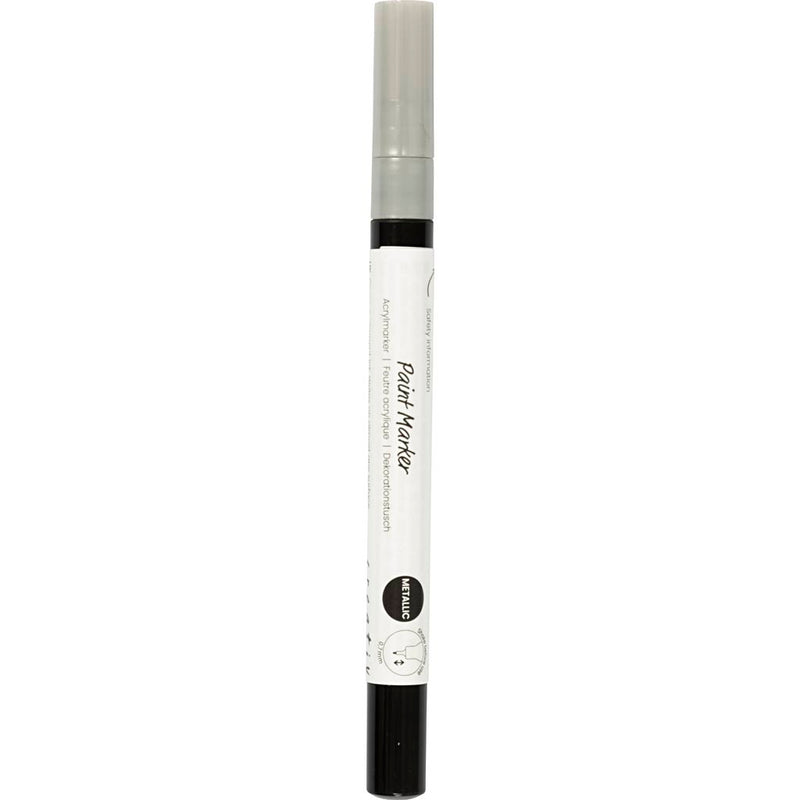 Afbeelding laden in galerijviewer, Https: www.cchobby.nl decoratieve-stift-metallic-lijndikte-0-7-mm-extra-fijn-zilver-1-stuk
