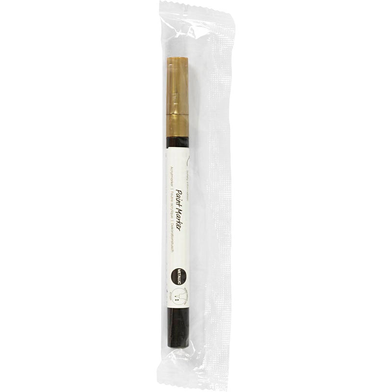 Afbeelding laden in galerijviewer, Https: www.cchobby.nl decoratieve-stift-metallic-lijndikte-0-7-mm-extra-fijn-goud-1-stuk
