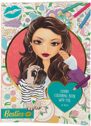 Besties grafix luxury kleurboek a4