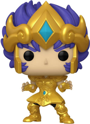 Funko saint seiya - pop! animation figure gold leo ikki 9 cm verzamelfiguur - multicolours