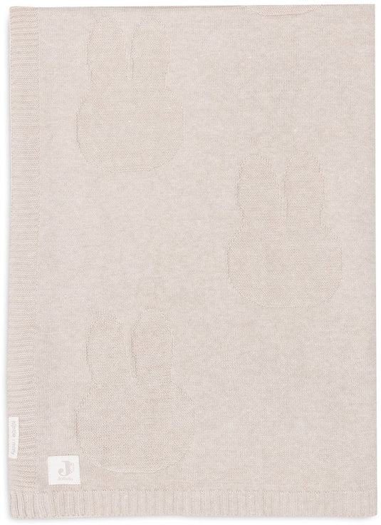 Jollein deken ledikant 100x150cm miffy nougat