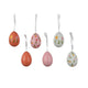 Decoris hangdecoratie paasei polystyreen 6ø4xh6cm assorti