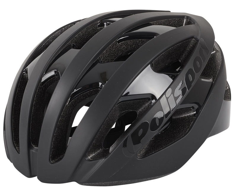 Afbeelding laden in galerijviewer, Polisport light pro fietshelm m 52-58cm mat zwart zwart
