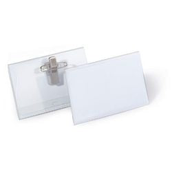 Combiklem kit voor badges durable 8182 90x54mm 20stuks