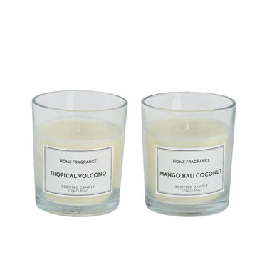 Decoris geurkaars in doos ã˜8,5xh10,5cm 2 assorti