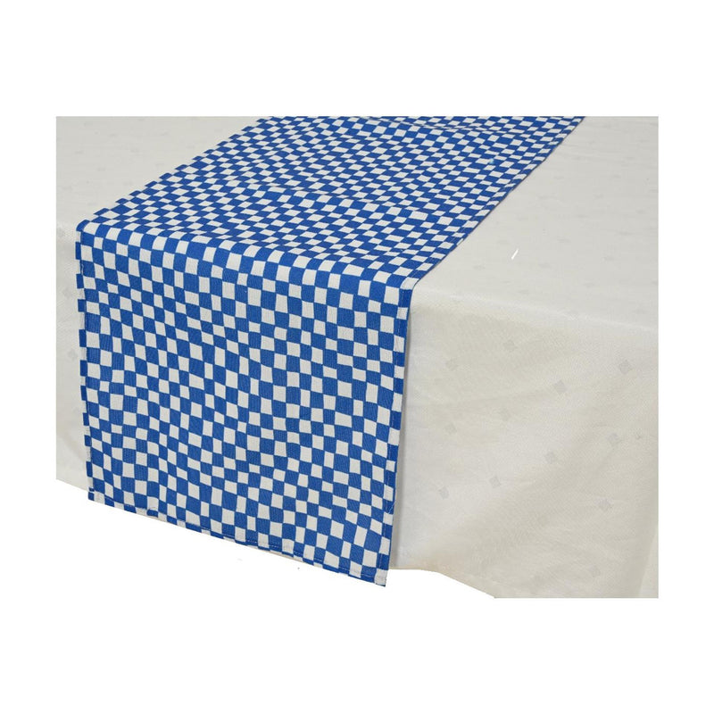 Afbeelding laden in galerijviewer, Decoris tafelloper polyester katoen 32x140cm 2 assorti
