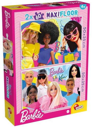 Lisciani barbie puzzle maxifloor 2 x 60