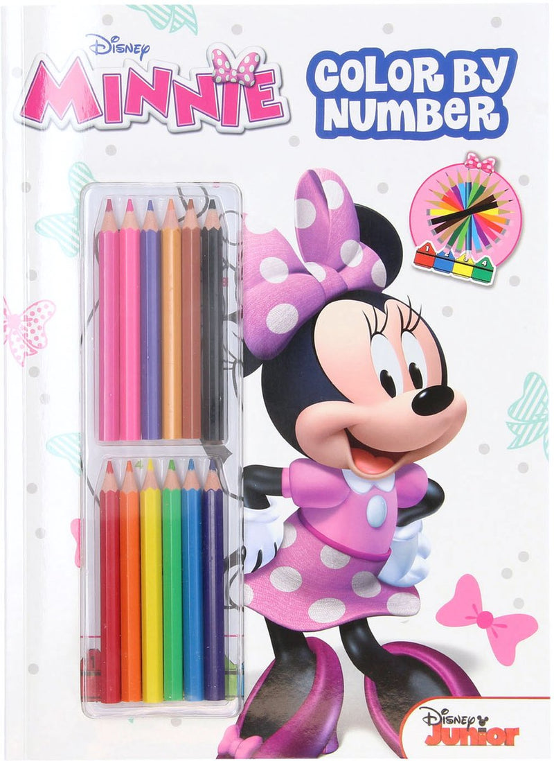 Afbeelding laden in galerijviewer, Disney kleuren op nummer - minnie mouse
