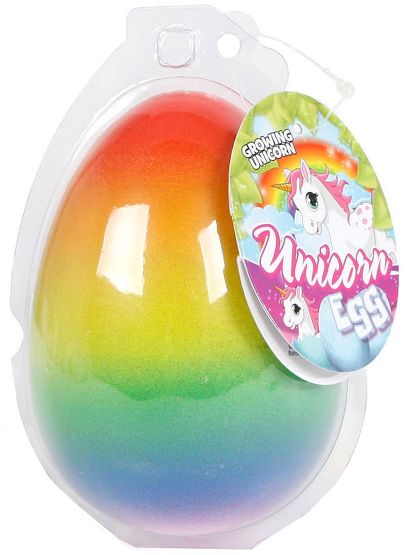 Afbeelding laden in galerijviewer, Unicorn groei-ei rainbow meisjes 11 cm
