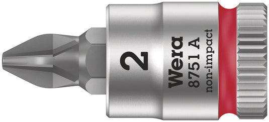 Wera 8751 a zyklop bit dop-combinatie met 1 4 aandrijving , ph 1 x 28 mm - 1 stuk(s) - 05003350001