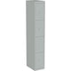 Locker 4 compartimenten clk184 30,5x45,7x180,2cm zilvergrijs