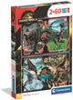 Clementoni - puzzel - 2 x 60 stukjes - jurassic world rebirth - vanaf 4 jaar