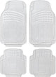 Car plus automattenset continental uni pvc transparant 4-delig