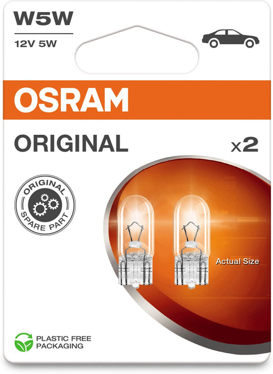 Osram w5w – 5w – w2.1 x 9.5d – bl (100x 70x 10)
