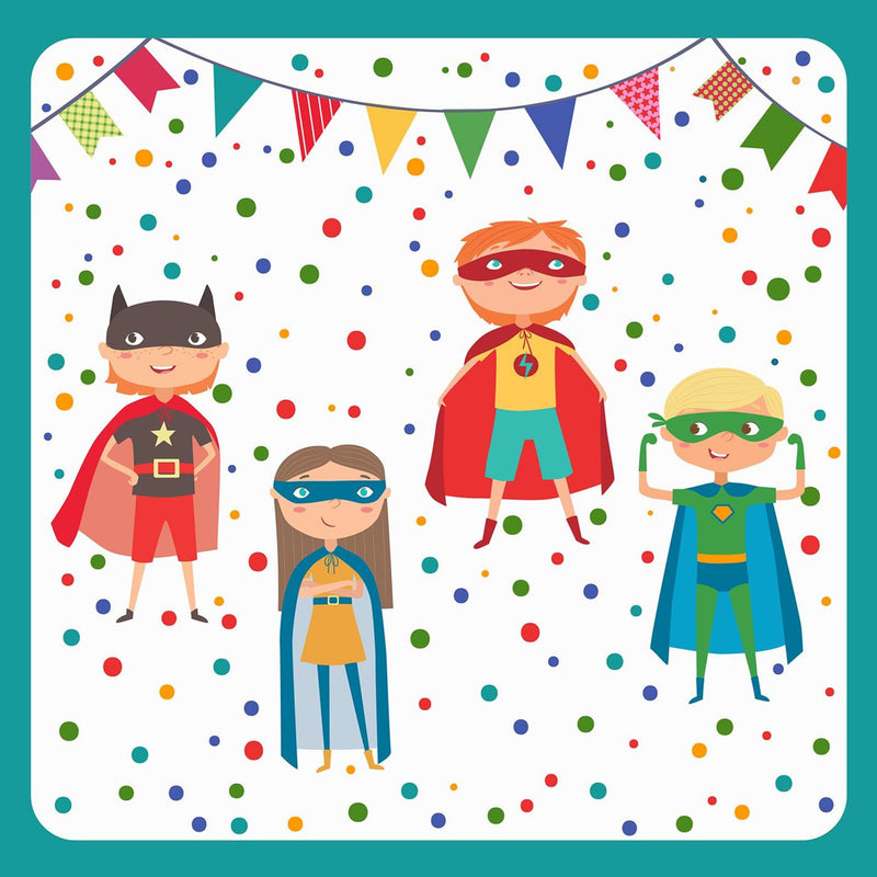 Afbeelding laden in galerijviewer, Papstar set a 20 servetten superhero 3-laags 33x33cm
