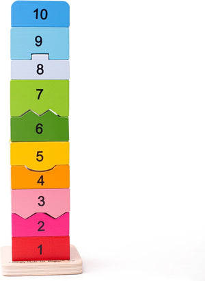 Bigjigs number tower