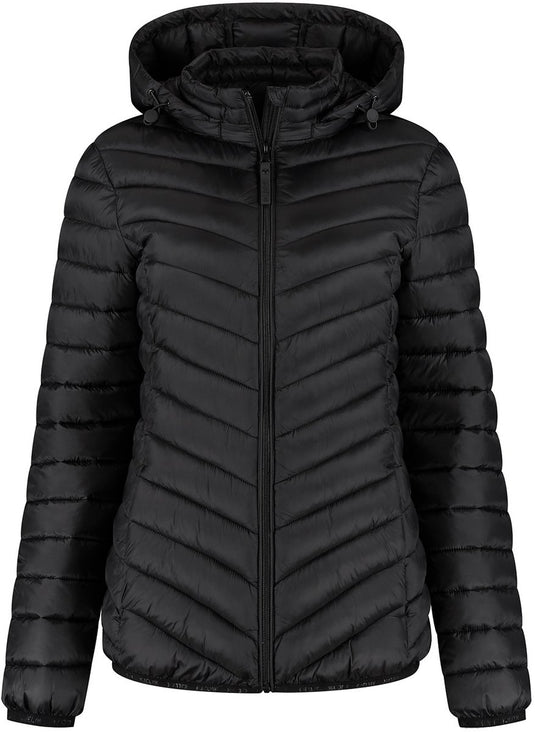Kjelvik outdoorjas sanna zwart 46