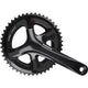 Shimano crankstel 2 x 11 speed road fc-rs510 - 170 50-34t met holle as - zwart