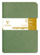 Clairefontaine schrift a5 lijn 96 pagina's 90gr groen seal à 2 stuks