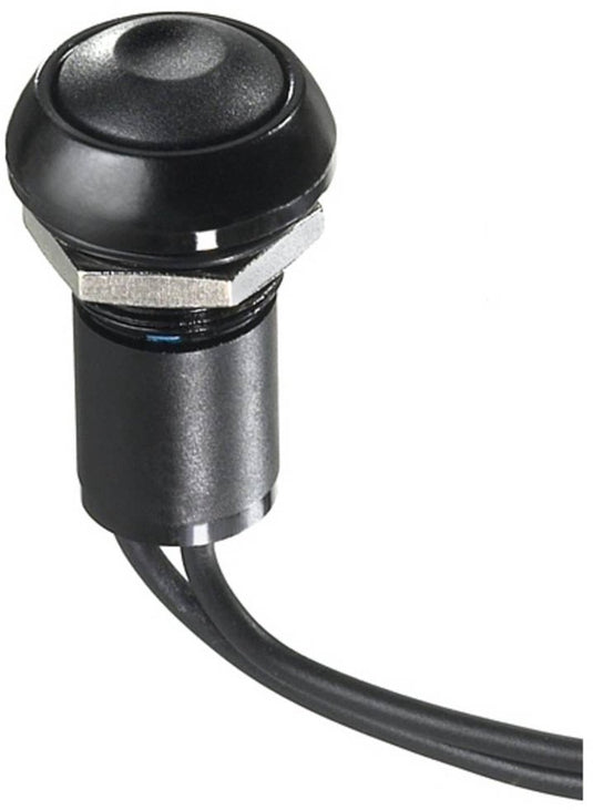 Apem ipr3fad2 ip series druktoets 28 v dc 5 a 1x aan (uit) moment (ø x h) 12 mm x 20 mm ip69k 1 stuk(s)