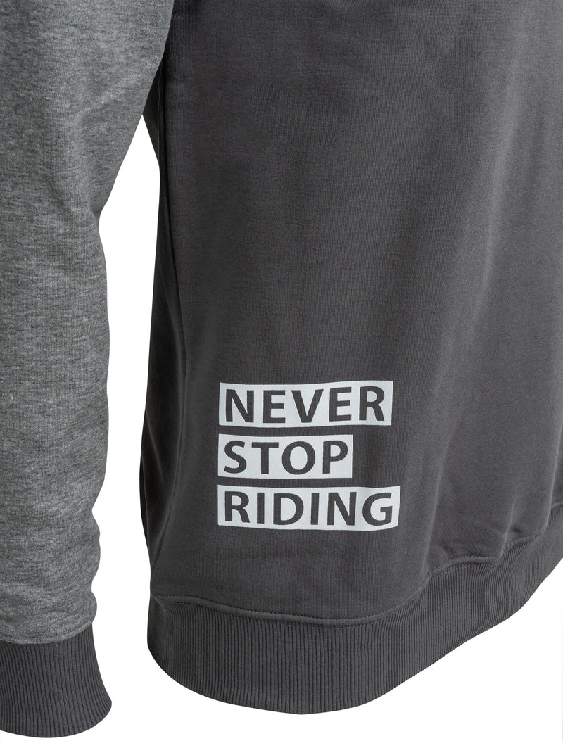 Afbeelding laden in galerijviewer, Contec sweatshirt never stop riding ct sweatshirt never stop riding black gray size m
