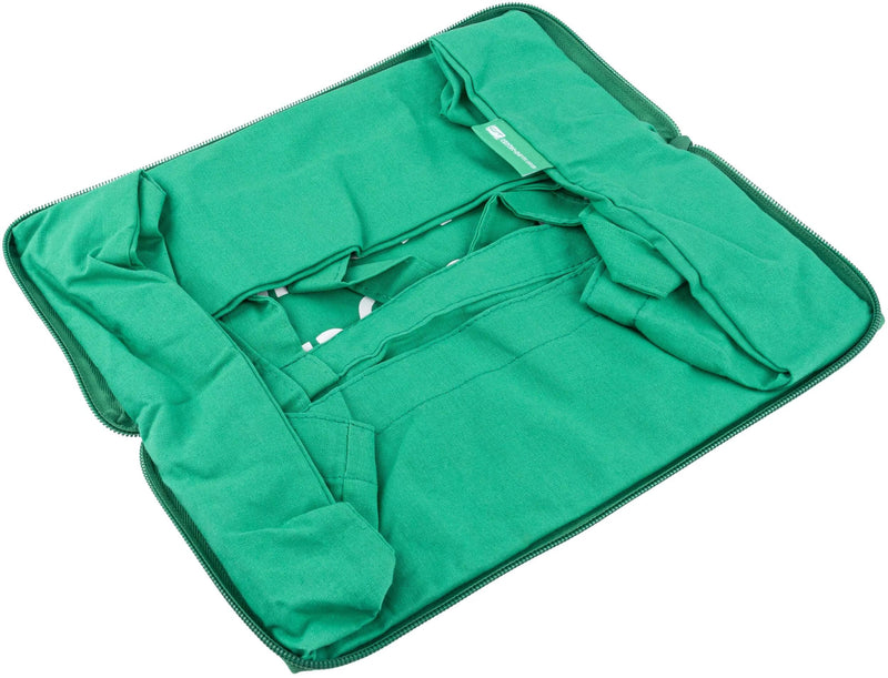 Afbeelding laden in galerijviewer, Contec tasche born to cycle ct cotton bag born to cycle bag foldable green
