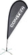 Contec beachflag beach.support ct beachflag h170 w50