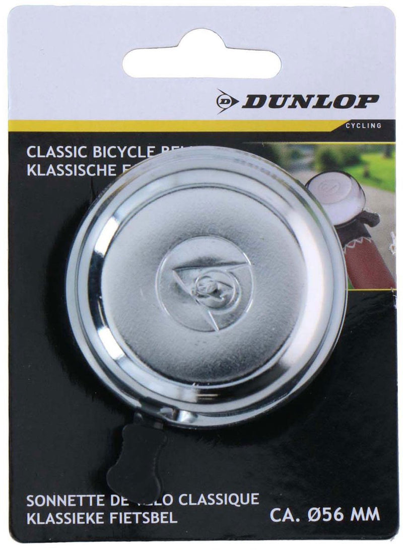 Afbeelding laden in galerijviewer, Dunlop klassieke zilveren fietsbel
