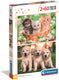Clementoni - puzzel - 2x60 stukjes - brothers in fur - puzzel voor kinderen - vanaf 4 jaar