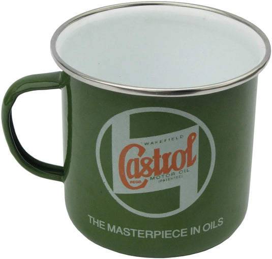 Castrol mok classic cup classic sheet metal enameled 500m