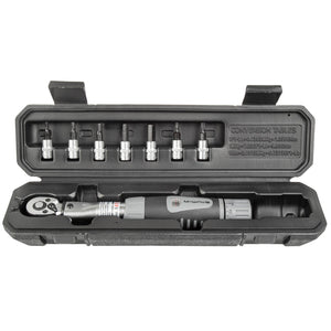 M-Wave Momentsleutelset TW-4 24 met bitjes 4-24 Nm 8-delig