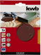 Kwb schuurschijf ø 125 mm - korrel 320 - klittenbandhechting - 491932 - 5 stuks