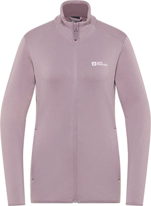 Jack wolfskin kolbenberg fz w dames outdoorvest - wild blossom - xl