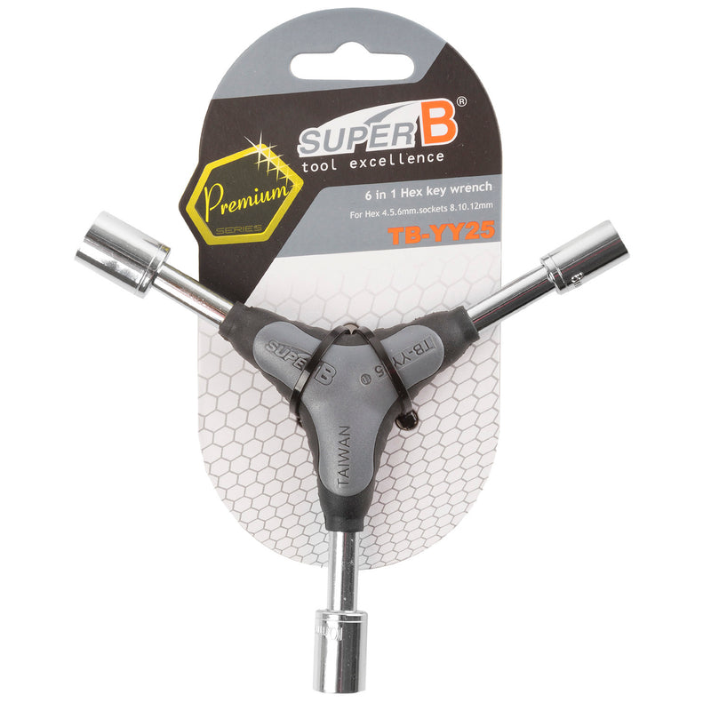 Afbeelding laden in galerijviewer, Super b tb-yy 25 three arm wrench
