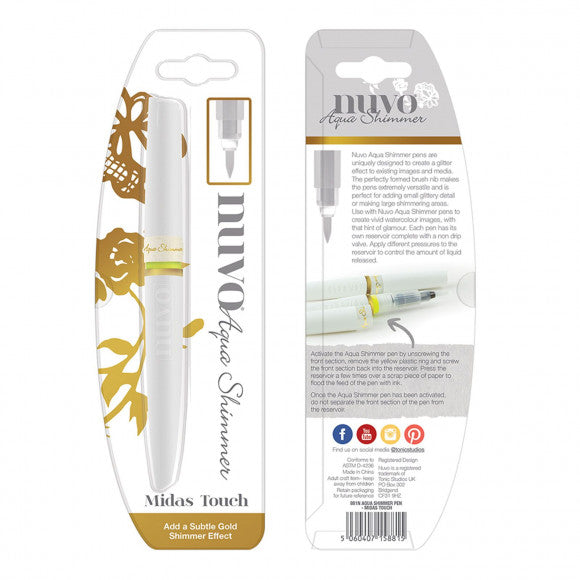 Afbeelding laden in galerijviewer, Nuvo by tonic studios nuvo • aqua shimmer pen midas touch
