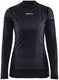 Craft - active extreme x windstopper - thermoshirt - dames - zwart - l